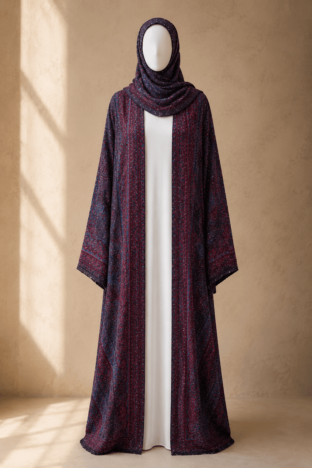 Ocean Teal — featured abaya